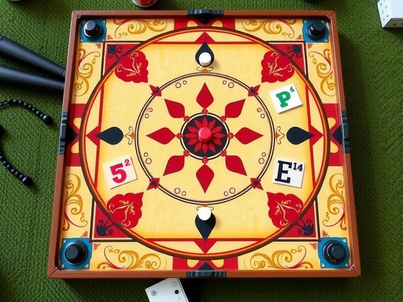 Indian Elite Carrom Gameplay